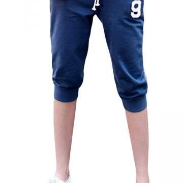 My Wish Navy Blue Ladies Candy Color 3/4 Sport..
